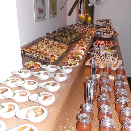 فندق Rhoenblick - Restaurant - Countrypub بيترسبرغ