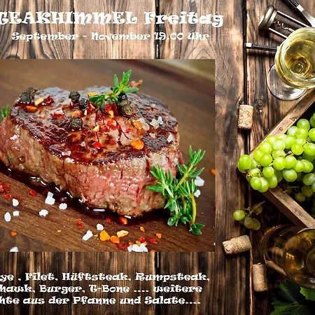 Rhoenblick - Restaurant - Countrypub فندق بيترسبرغ